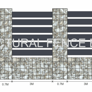 gabion elevation drawing